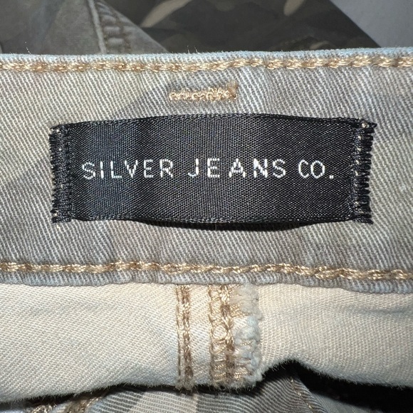 Silver Beau High Rise Slim Camo Pants - Picture 6 of 10